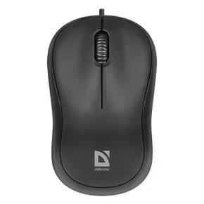 Defender Mouse Patch MS-759, 1000DPI, optikai, 3 tl., 1 kerék, vezetékes USB, fekete, irodai